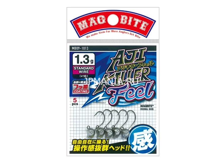Magbite Aji Killer Feel Jighead MB09 на jpmania.ru