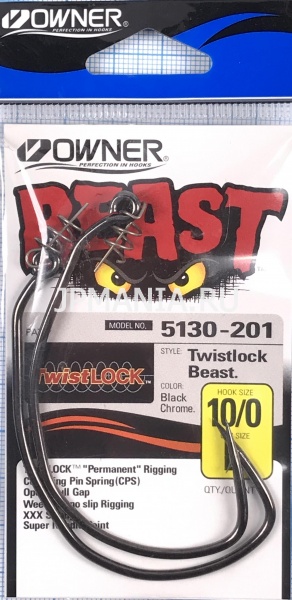 Owner Beast Hook W/ Twistlock на jpmania.ru