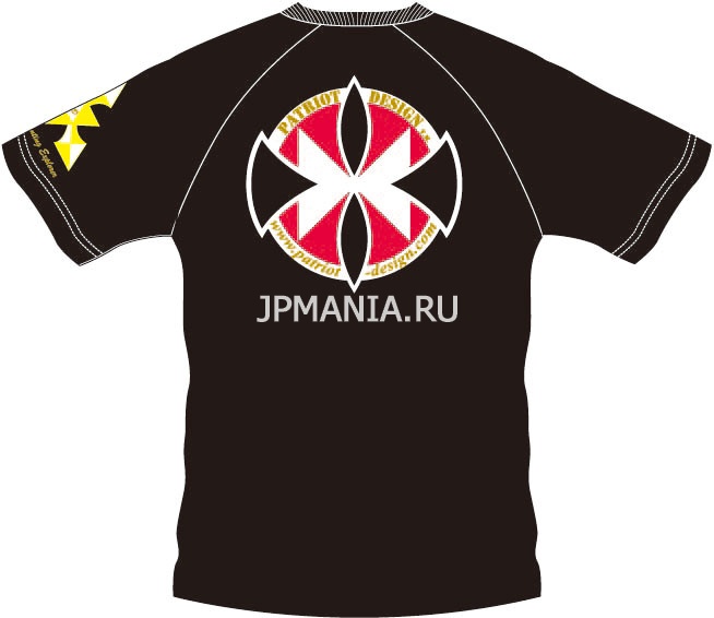 Patriot Design T-Shirt Cross Short Sleeve  jpmania.ru