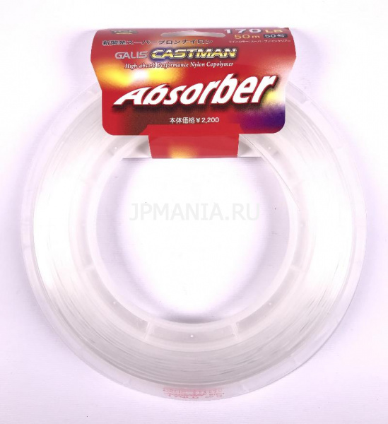 YGK Galis Castman Absorber Nylon Shock Leader на jpmania.ru