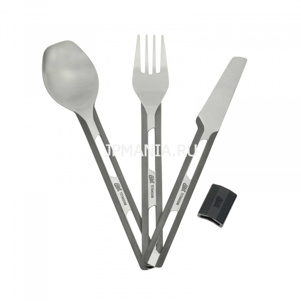 Esbit TC4-TI Titanium Cutlery Set на jpmania.ru