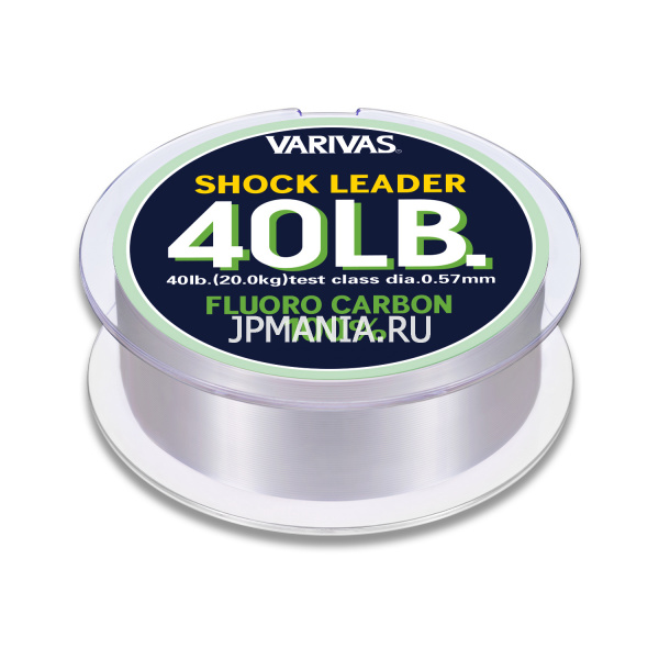 Varivas Shock Leader Fluorocarbon на jpmania.ru