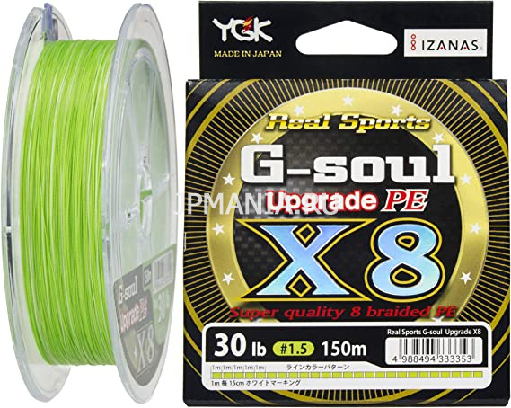 YGK G-Soul Upgrade PE X8 на jpmania.ru