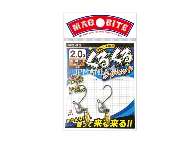 Magbite Kurukuru Blading Jighead MB07 на jpmania.ru