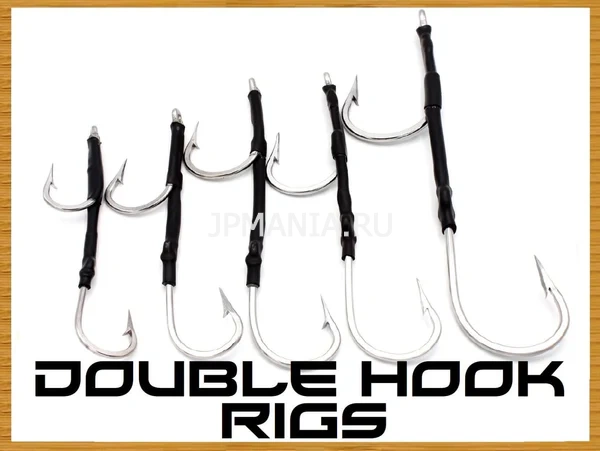 Tormenter Stainless Steel Double Hook Stiff Rig 180 Degree на jpmania.ru