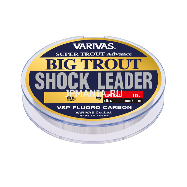 Varivas Super Trout Advance Big Trout Shock Leader VSP на jpmania.ru